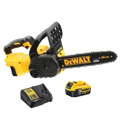Motosierra 18/54v xr 30 cm guía – Dewalt – con 1 batería 18v 5.0ah – Cargador