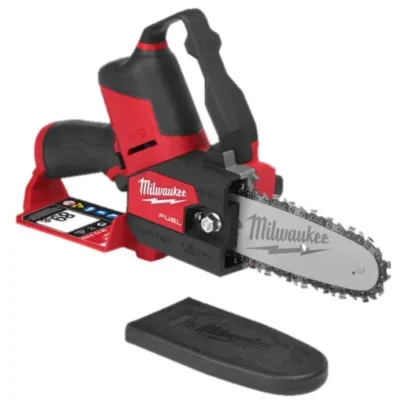 Motosierra de poda 12v m12 fhs-602x + 2 baterías 6 ah + cargador en estuche hd box – milwaukee tool